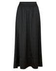 NEO NOIR Lenni Smooth Satin Skirt BLACK