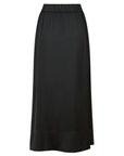 NEO NOIR Lenni Smooth Satin Skirt BLACK