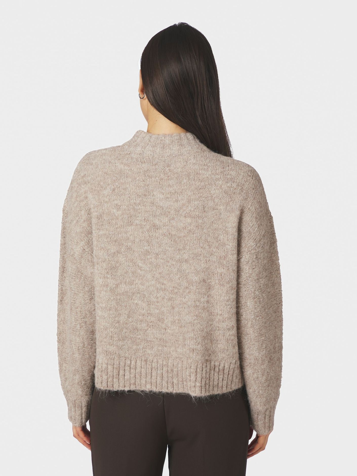 NEO NOIR Taura Fluffy Knit Cardigan