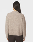NEO NOIR Taura Fluffy Knit Cardigan