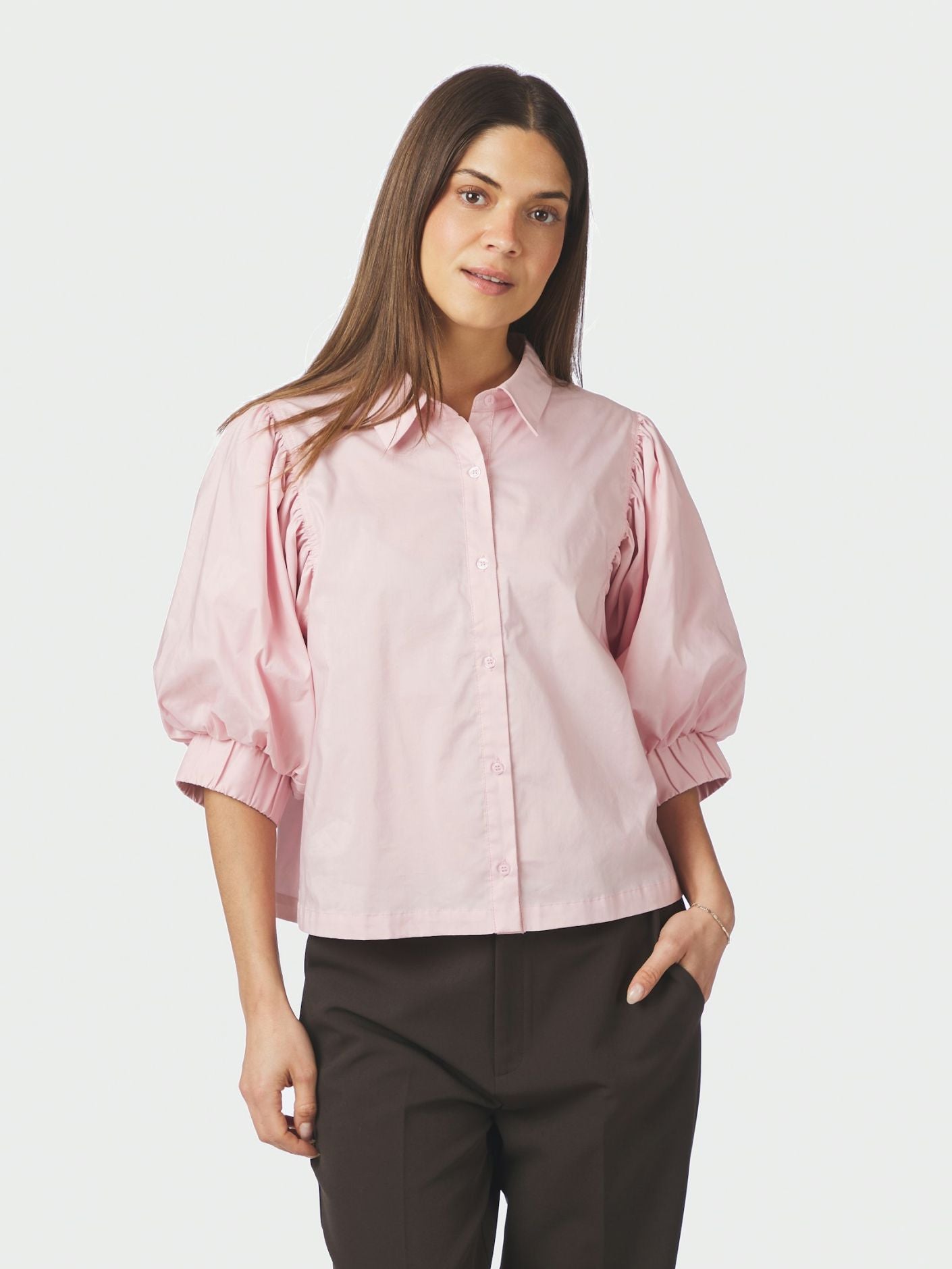 NEO NOIR Etta Poplin Shirt