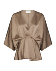 NEO NOIR Rivina Heavy Sateen Blouse