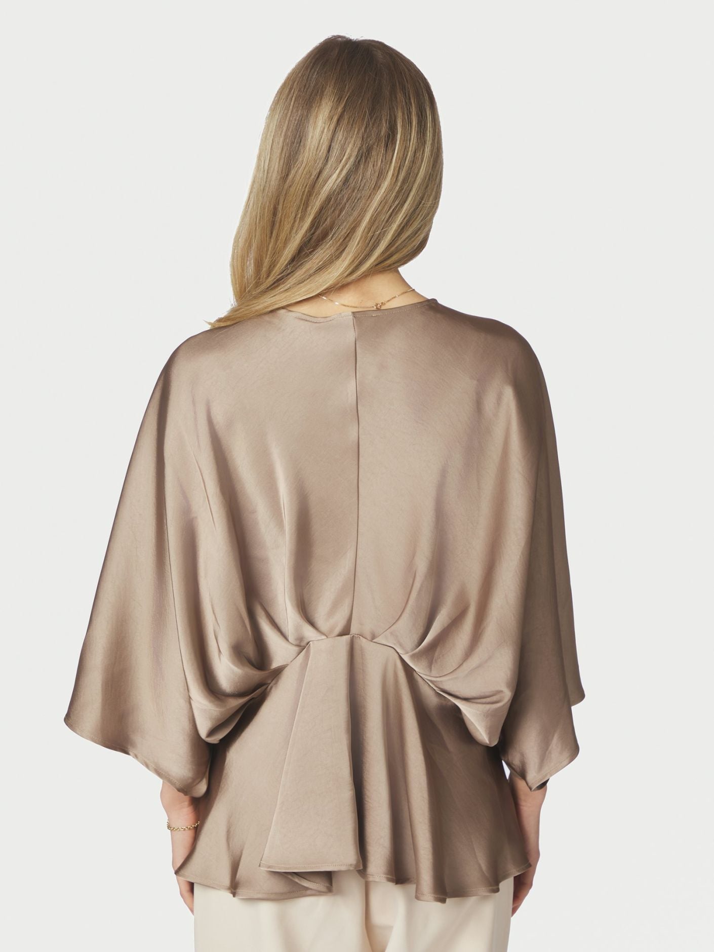 NEO NOIR Rivina Heavy Sateen Blouse