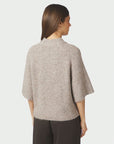 NEO NOIR Bandi Fluffy Knit Blouse