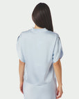 NEO NOIR Anelle Heavy Sateen Blouse