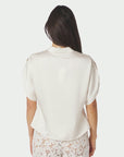 NEO NOIR Anelle Heavy Sateen Blouse