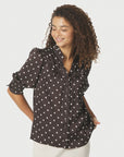 NEO NOIR Diana Dot Blouse