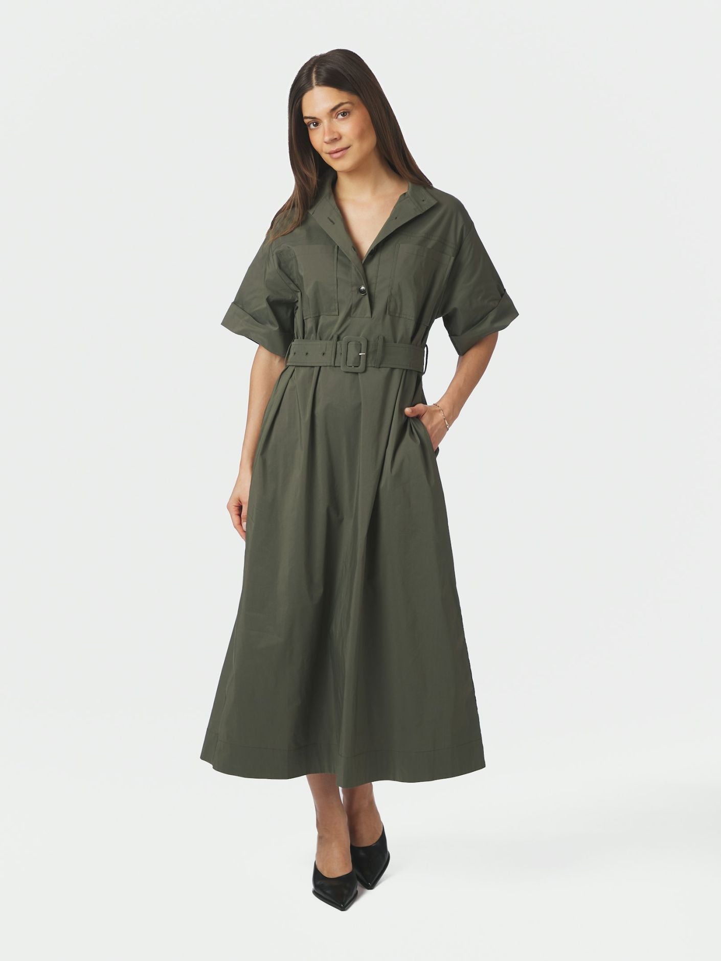 NEO NOIR Cina Poplin Dress