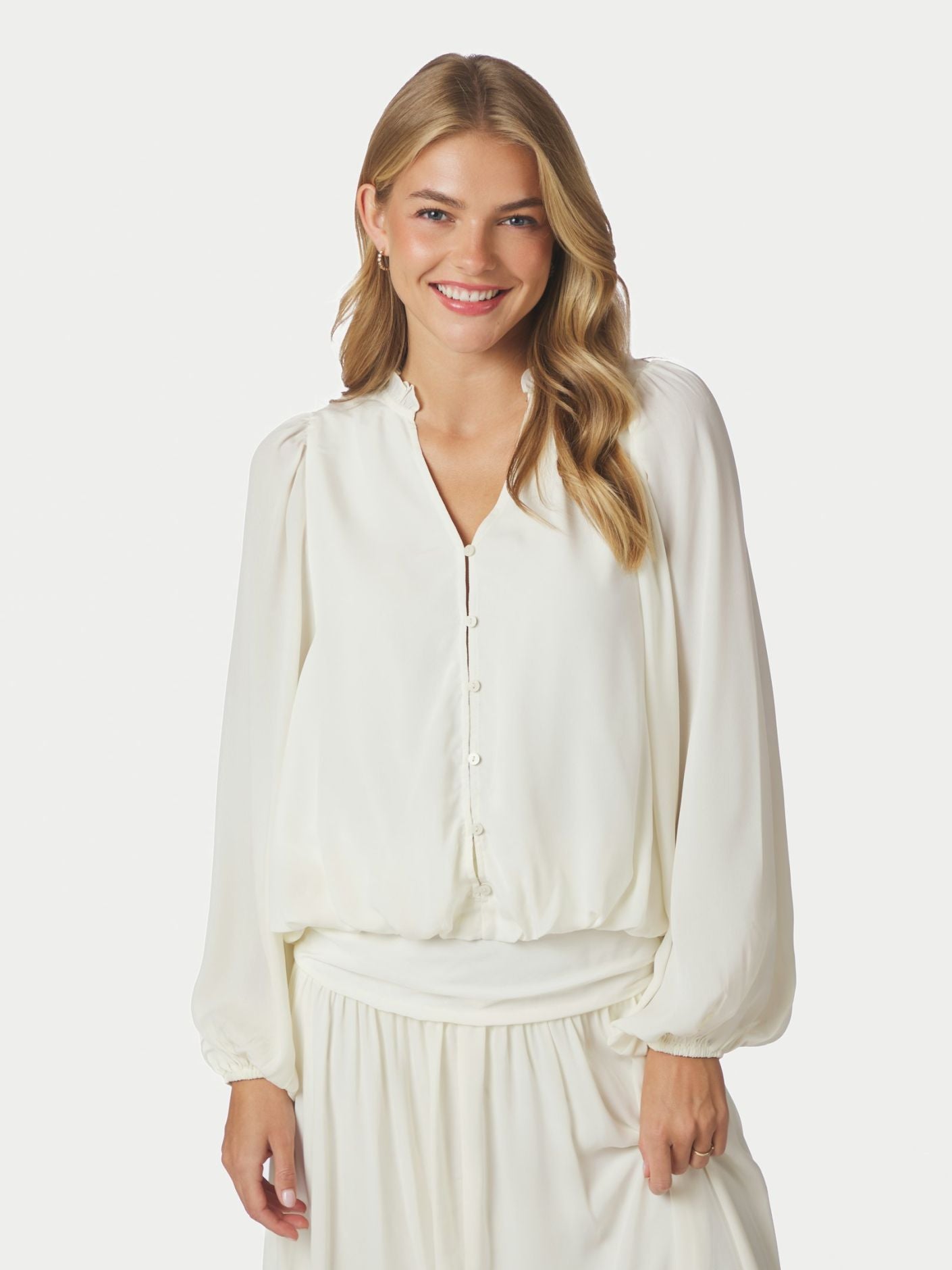 NEO NOIR Vivette Woven Blouse