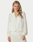 NEO NOIR Vivette Woven Blouse