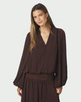 NEO NOIR Vivette Woven Blouse