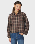 NEO NOIR Jaylin Flannel Check Shirt