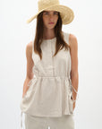 INWEAR ROWAN DRAWSTRING TOP