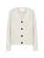 LEVETE ROOM FELIX 2 CARDIGAN STAR WHITE