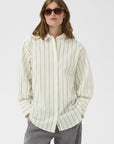 SOAKED Noelle Striped Shirt