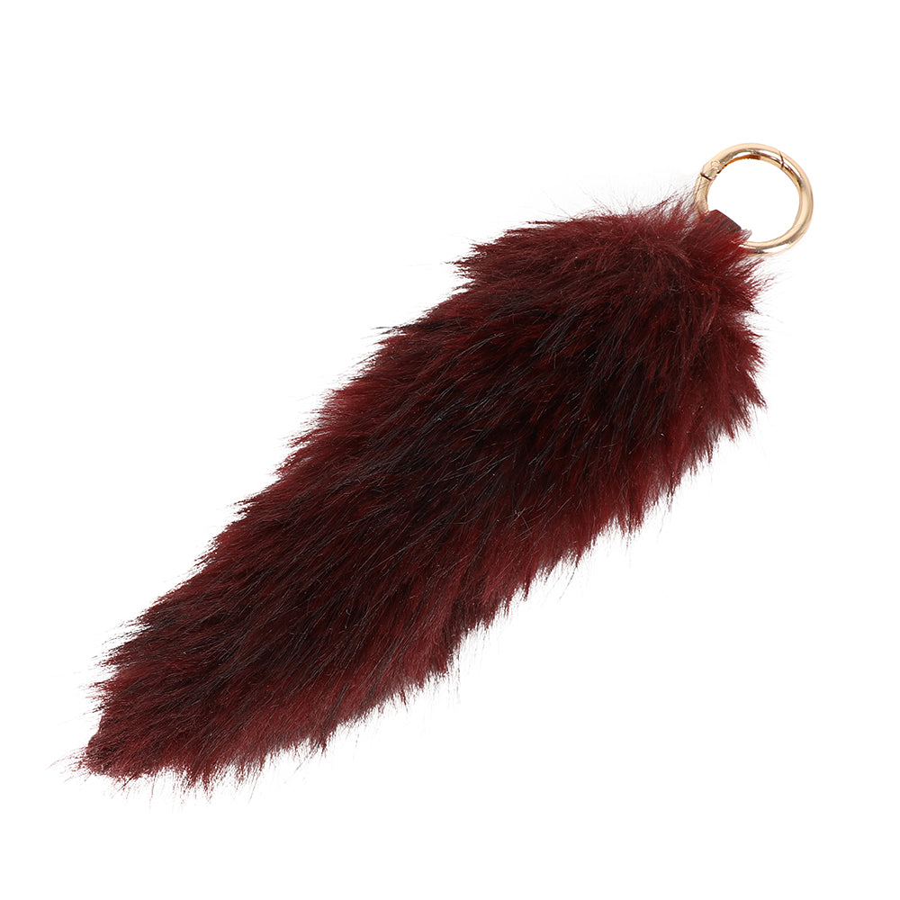 ULRIKA DESIGN 35-3532-16Charm, svans fuskpäls, guldmet.