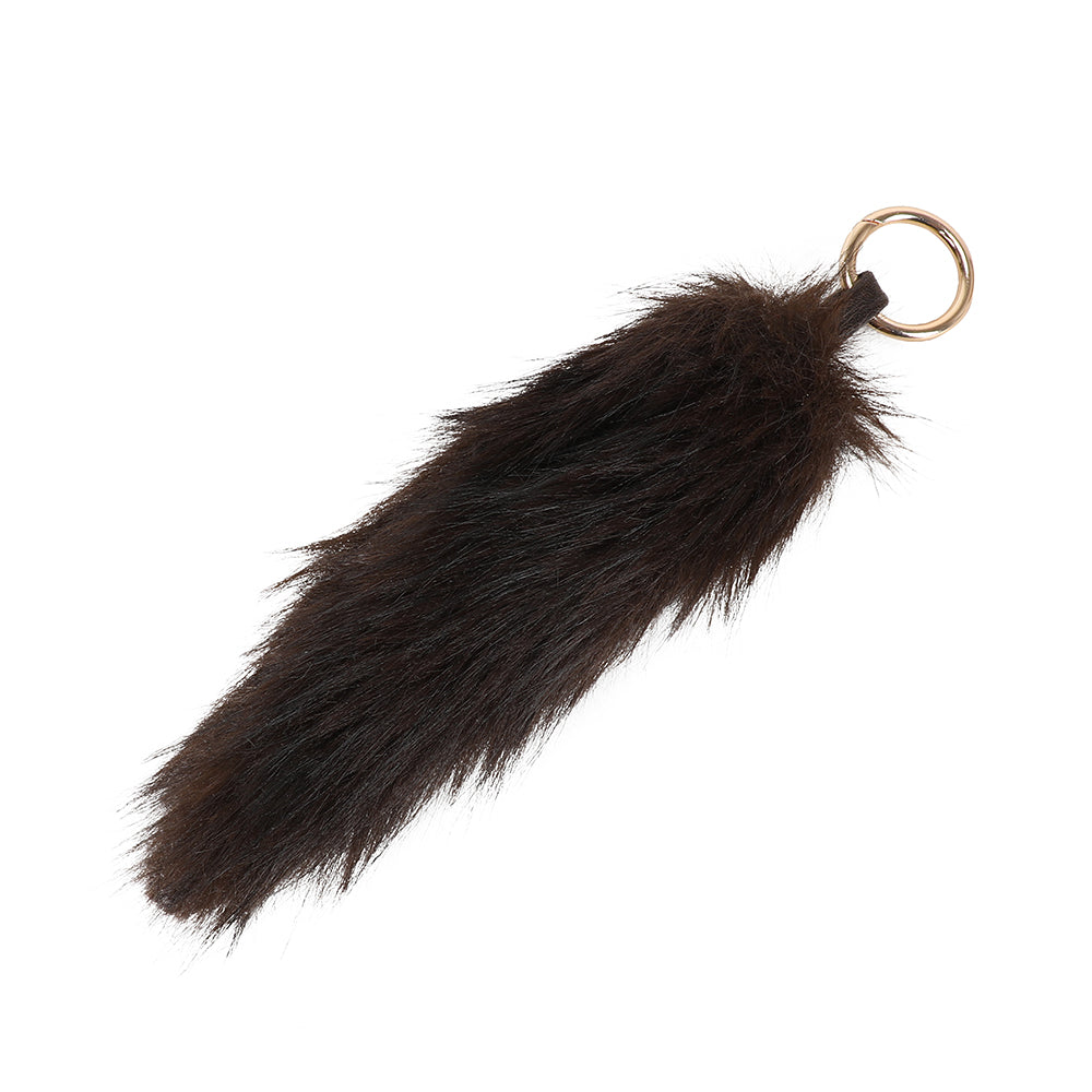 ULRIKA DESIGN 35-3532-9Charm, svans fuskpäls, guldmet.