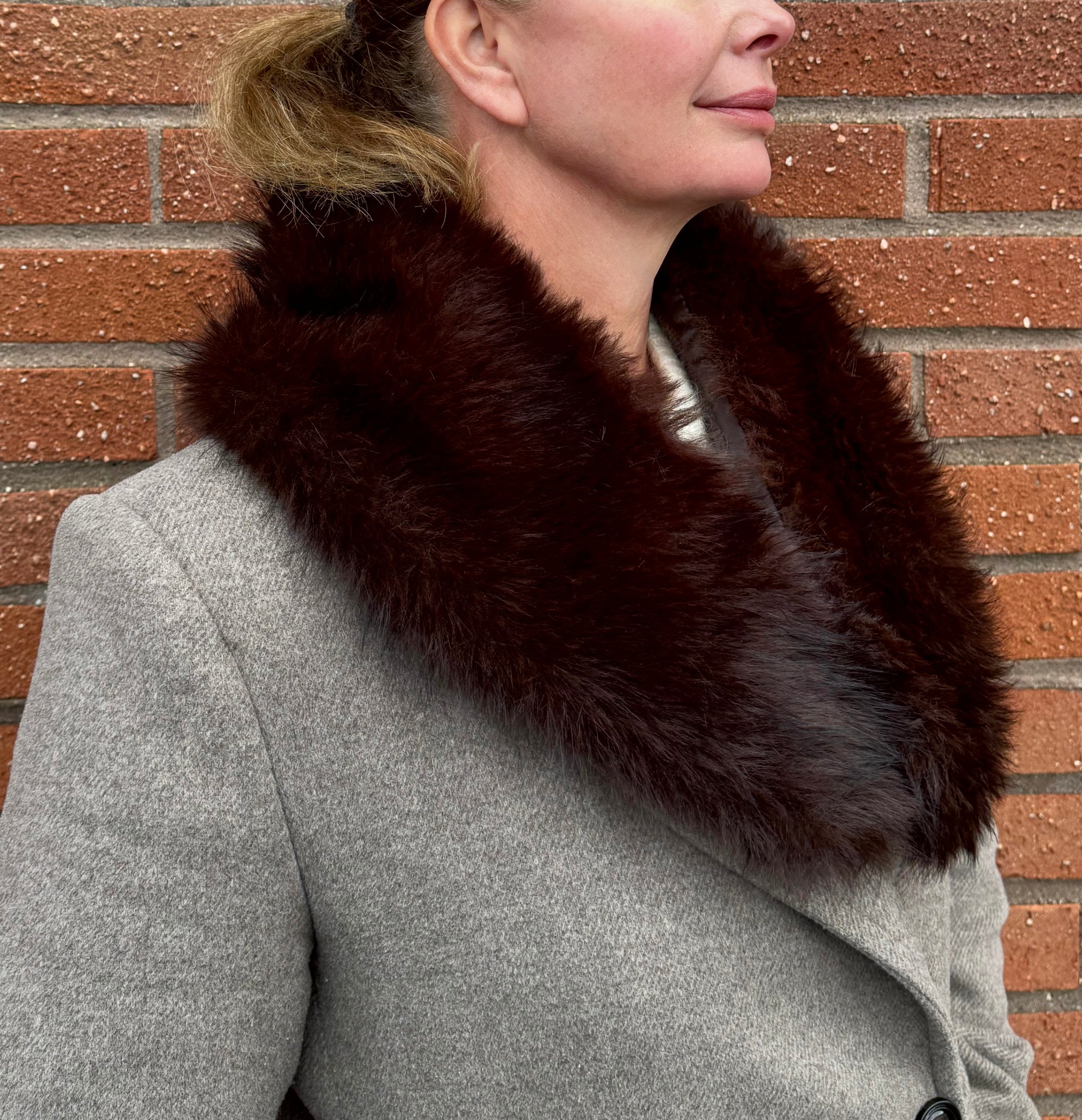 ULRIKA DESIGN 35-3533-9Krage, fuskpäls