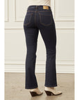 ISAY LIDO FLARE JEANS 56617 DENIM BLUE UNWASHED