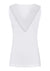I SAY TOPP NILLA VNECK TOP WHITE