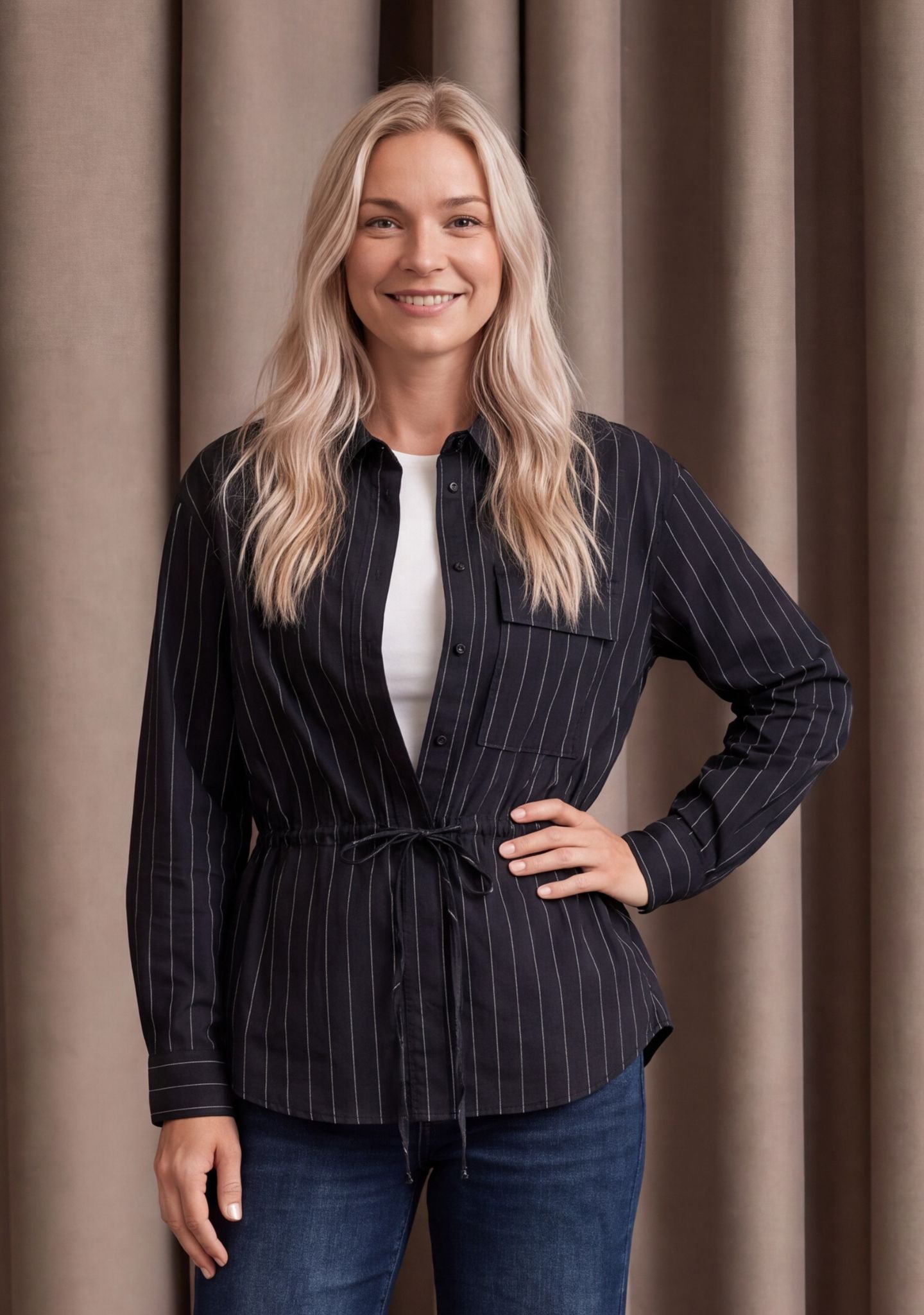 ISAY Sigga Striped Jacket
