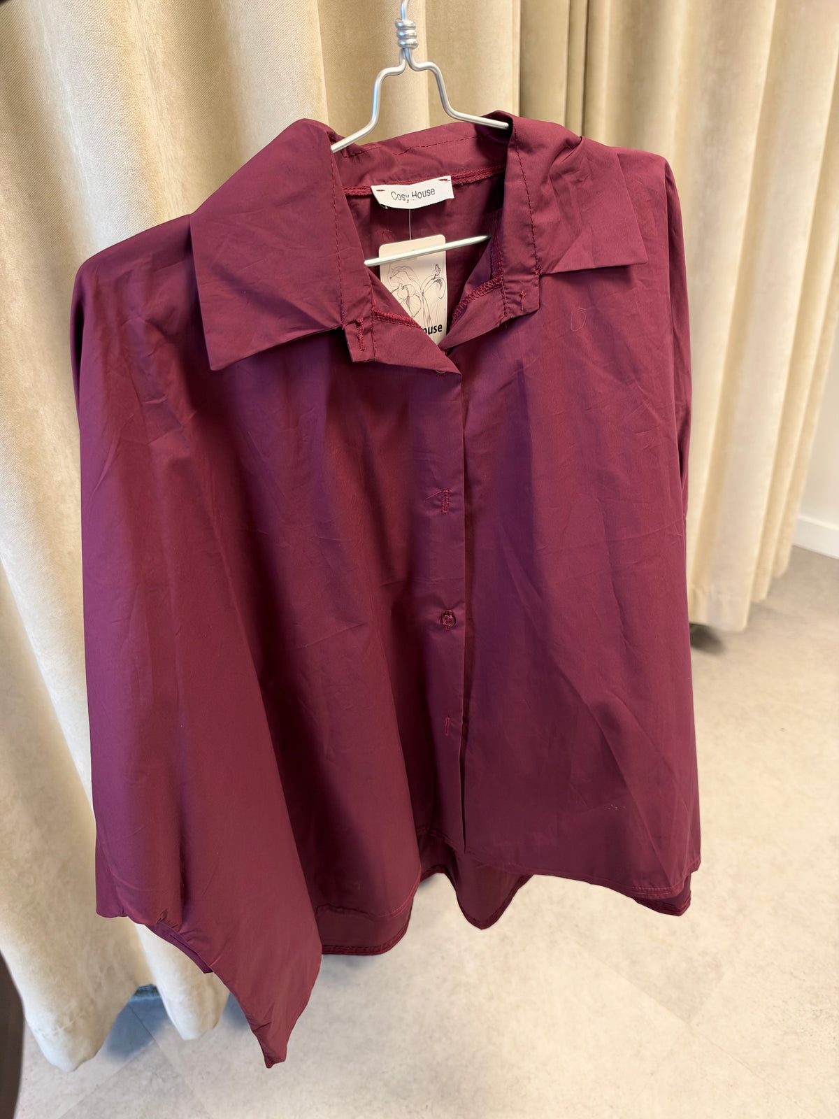 COSY HOUSE OVERSIZE SKJORTA