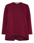Marta Du Chateau Pine Sweatshirt Bordeaux