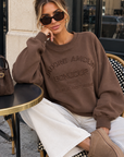 BY NAGY SWEATER MED LOGO TE575