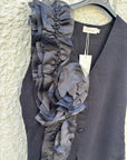 BY NAGY Stylish ruffled cardigan