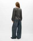 OBJECT CHILLI L/S RE O-NECK TOP