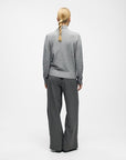 OBJECT THESS L/S RE BOW KNIT PULLOVER NOOS