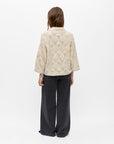 OBJECT KAISA FLORA 3/4 LO KNIT CARDIGAN NOOS