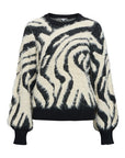 OBJECT HOLLOW L/S RE KNIT PULLOVER NOOS