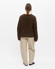 OBJECT HARRY L/S LO KNIT PULLOVER NOOS