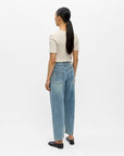 OBJECT MIU ZOE MW BARREL ANKLE JEANS