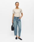 OBJECT MIU ZOE MW BARREL ANKLE JEANS