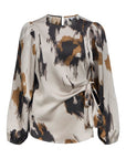 OBJECT CHILLI L/S RE O-NECK TOP