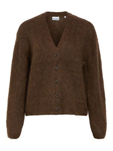 OBJECT HARRY L/S LO KNIT CARDIGAN NOOS