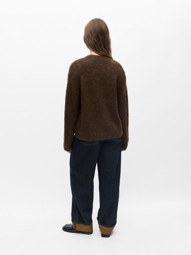 OBJECT HARRY L/S LO KNIT CARDIGAN NOOS