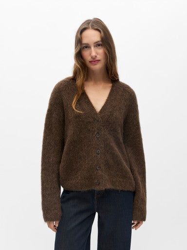 OBJECT HARRY L/S LO KNIT CARDIGAN NOOS