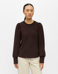 OBJECT ANDREA RE L/S O-NECK TOP NOOS