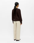 OBJECT ANDREA RE L/S O-NECK TOP NOOS