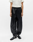 OBJECT PELIN BALLOON LEATHER PANTS