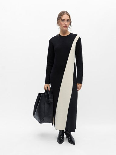 OBJECT ESTRA KELLY L/S RE KNIT DRESS