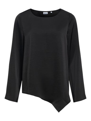 OBJECT CHILLI L/S ASYMMETRIC TOP
