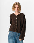 OBJECT SAGGIA RE L/S KNIT CARDIGAN NOOS