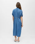 OBJECT FRAME TIANA 2/4 LO DENIM DRESS DIV