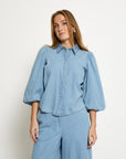 PEPPERCORN Nuisa Puff Sleeve Shirt