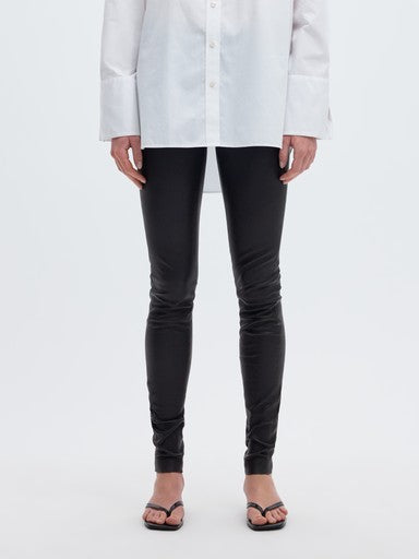 SELECTED SYLVIA MW STRETCH LEATHER LEGGIN NOOS