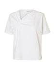 SELECTED FEMME MILA TWISTED SS TEE